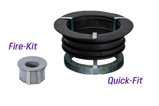 Kit antincendio e antifumo Fire-Kit e Guarnizione passante Quick-Fit Kit antincendio e antifumo Fire-Kit e Guarnizione passante Quick-Fit