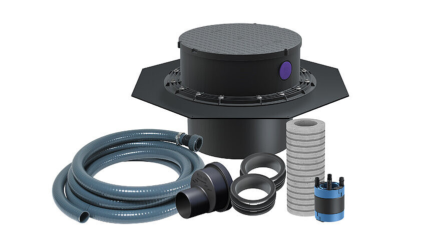 Set di installazione per il calcestruzzo impermeabile Set di installazione per il calcestruzzo impermeabile