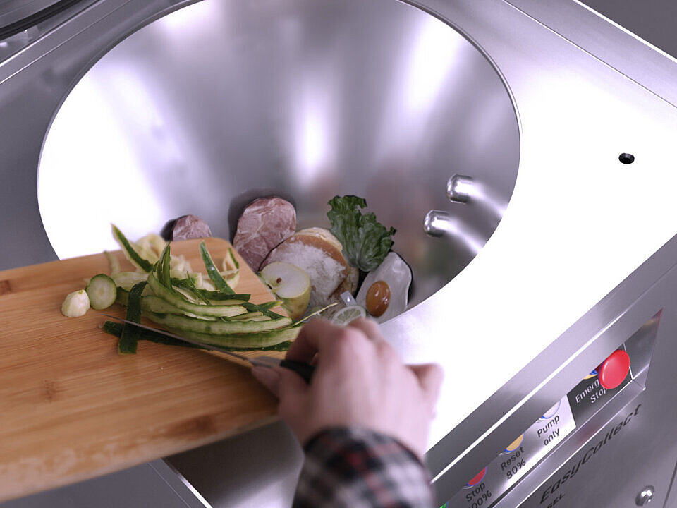 Resti di cibo nella ristorazione