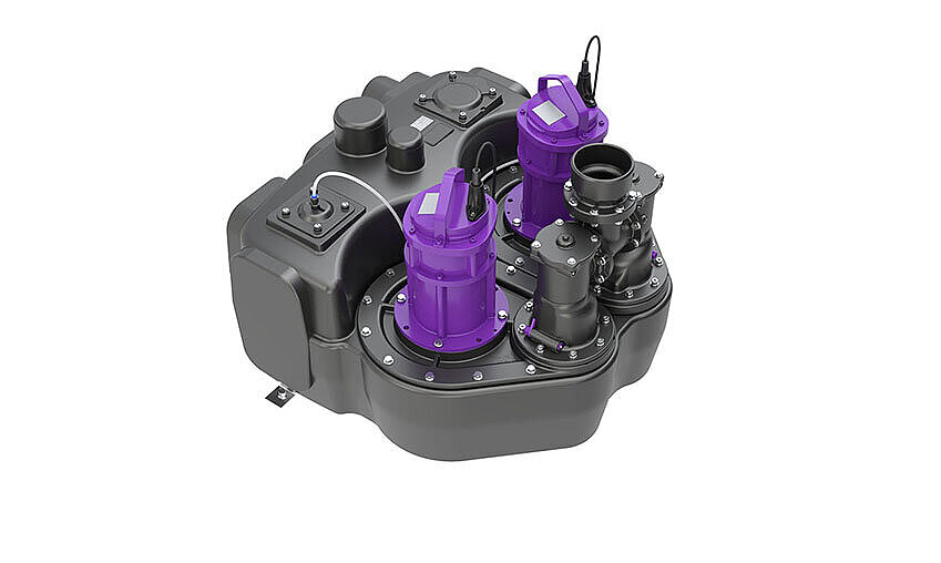 Impianto di sollevamento Aqualift L Pro Duo