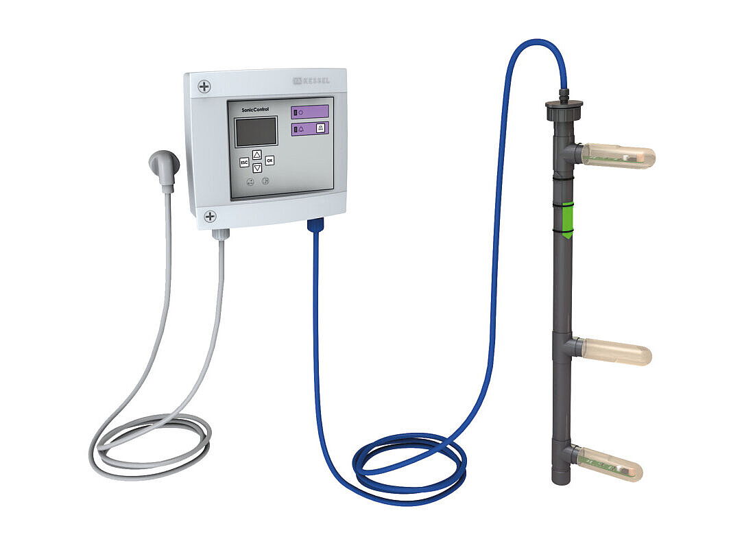 Sistema di misura Sonic Control automatico per separatori di liquidi leggeri