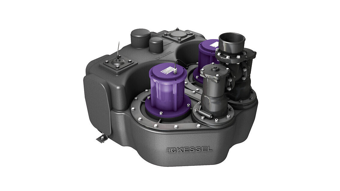 Impianto di sollevamento Aqualift L Pro Duo Impianto di sollevamento Aqualift L Pro Duo