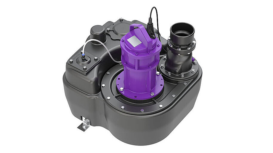 Impianto di sollevamento Aqualift L Pro Mono