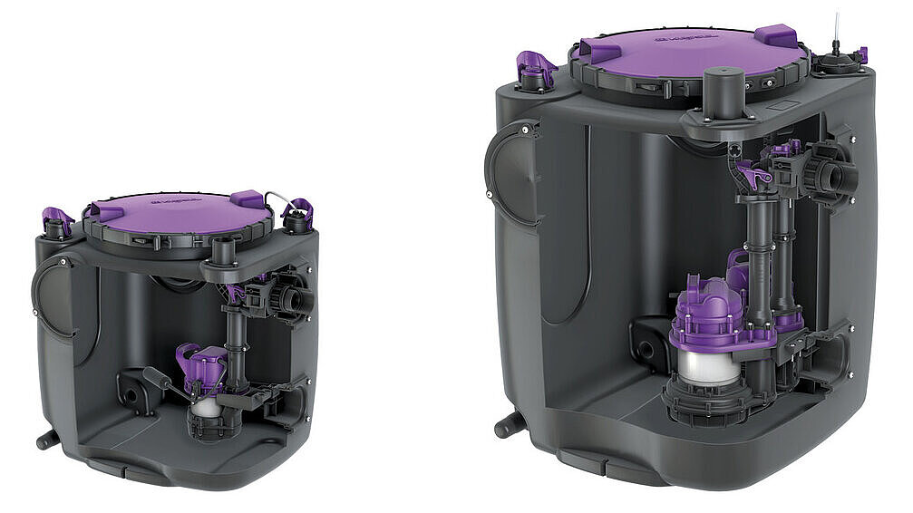 Impianti di sollevamento Aqualift S 100 e S 200 Impianti di sollevamento Aqualift S 100 e S 200