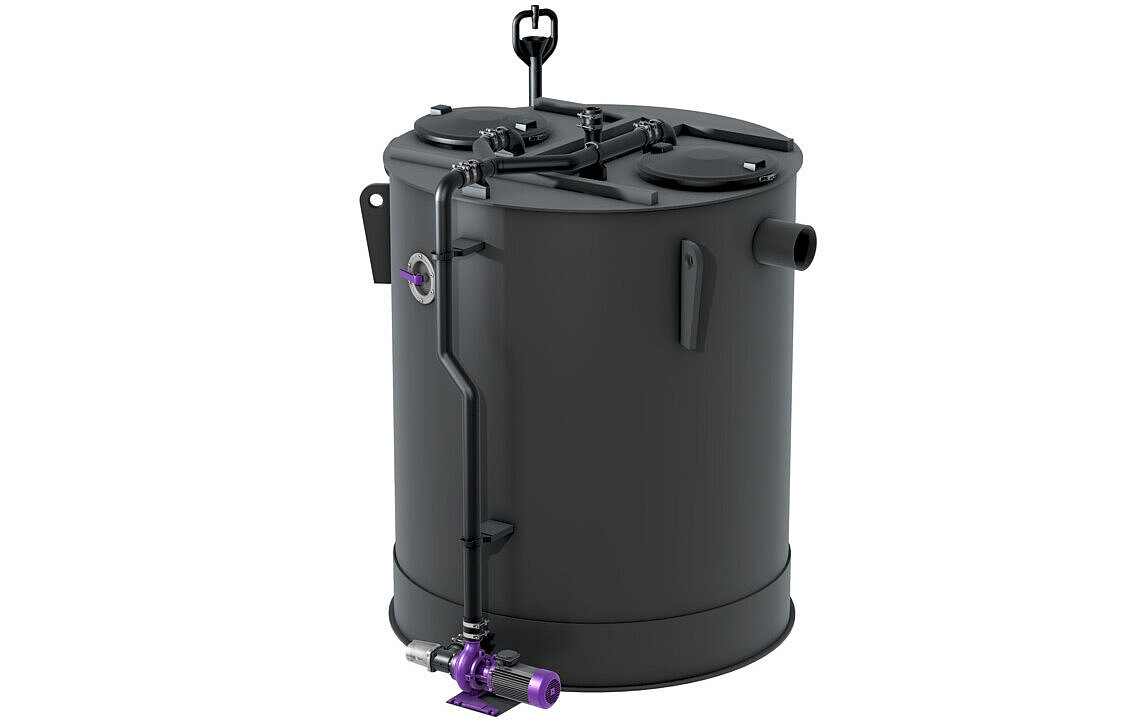 Degrassatore EasyClean round free Auto Mix